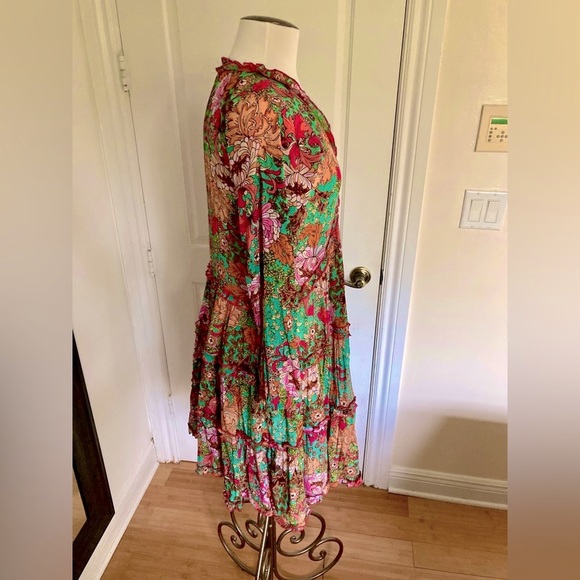 LOVE KYLA Monet Boho Floral Print Dress - Picture 7 of 11
